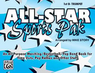 All-Star Sports Pak Marching Band Collections sheet music cover Thumbnail